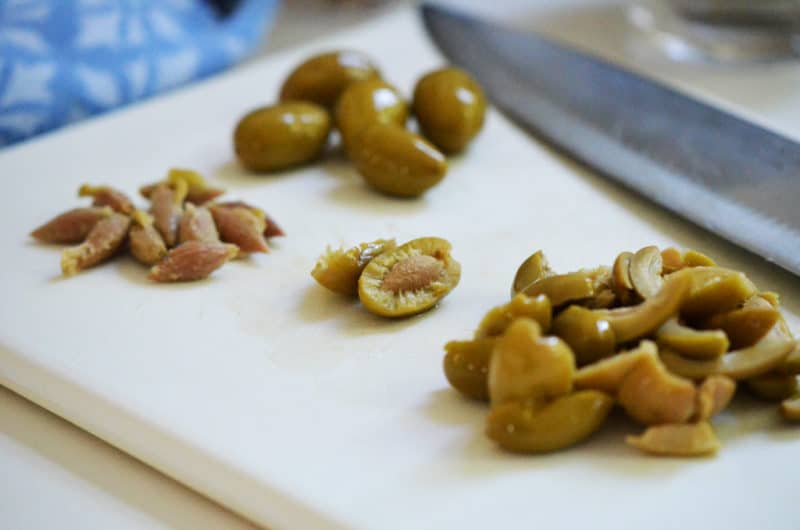 How To Pit An Olive