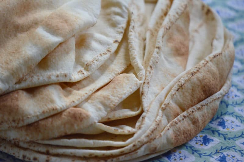 Ingredient: Pita Bread - Rose Water & Orange Blossoms