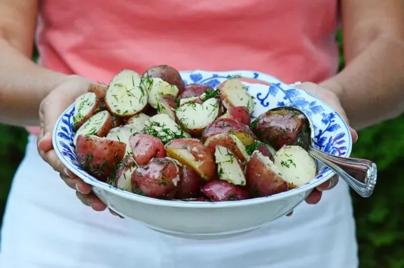 New Potatoes with Dill