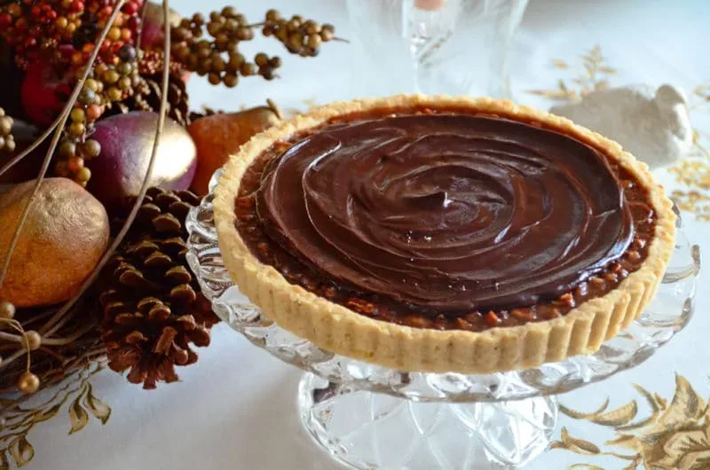 Chocolate Pecan Tart