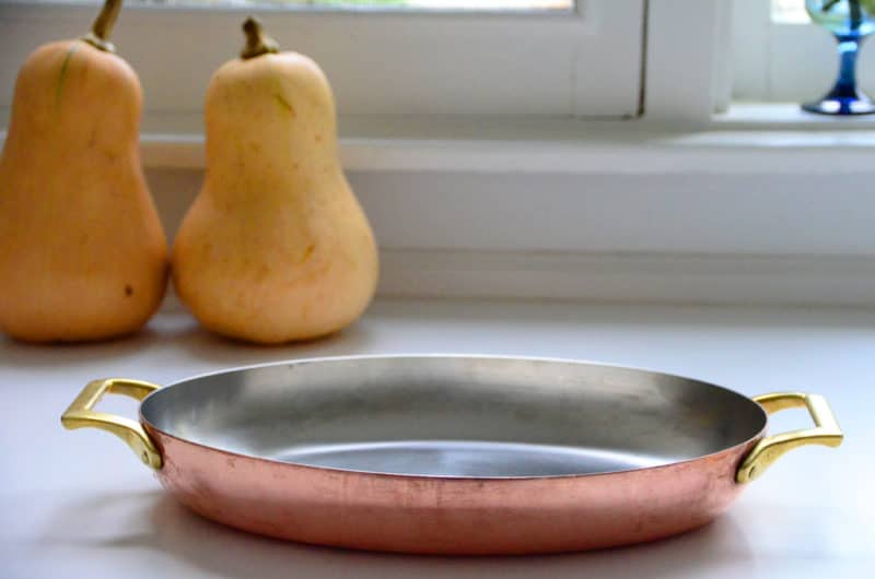 Found this cute copper pan at an antique shop! Any recommendations for when  using copper to bake? : r/Baking