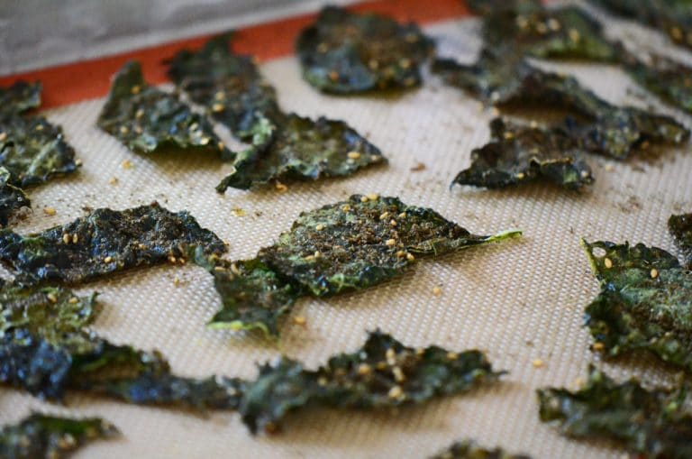 Za'atar kale chips, MaureenAbood.com