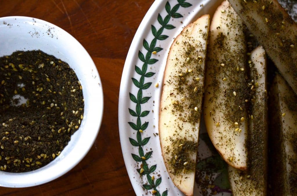 Zaatar Crackers - Maureen Abood