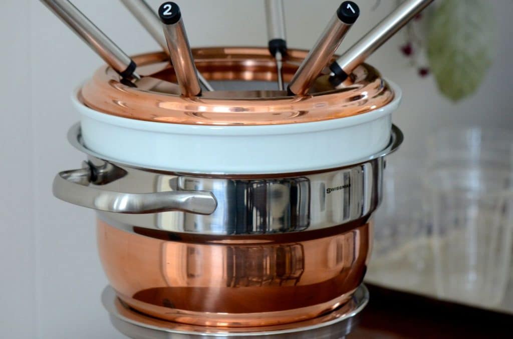 Vintage Copper Fondue Burner - Replacement Part in 2023