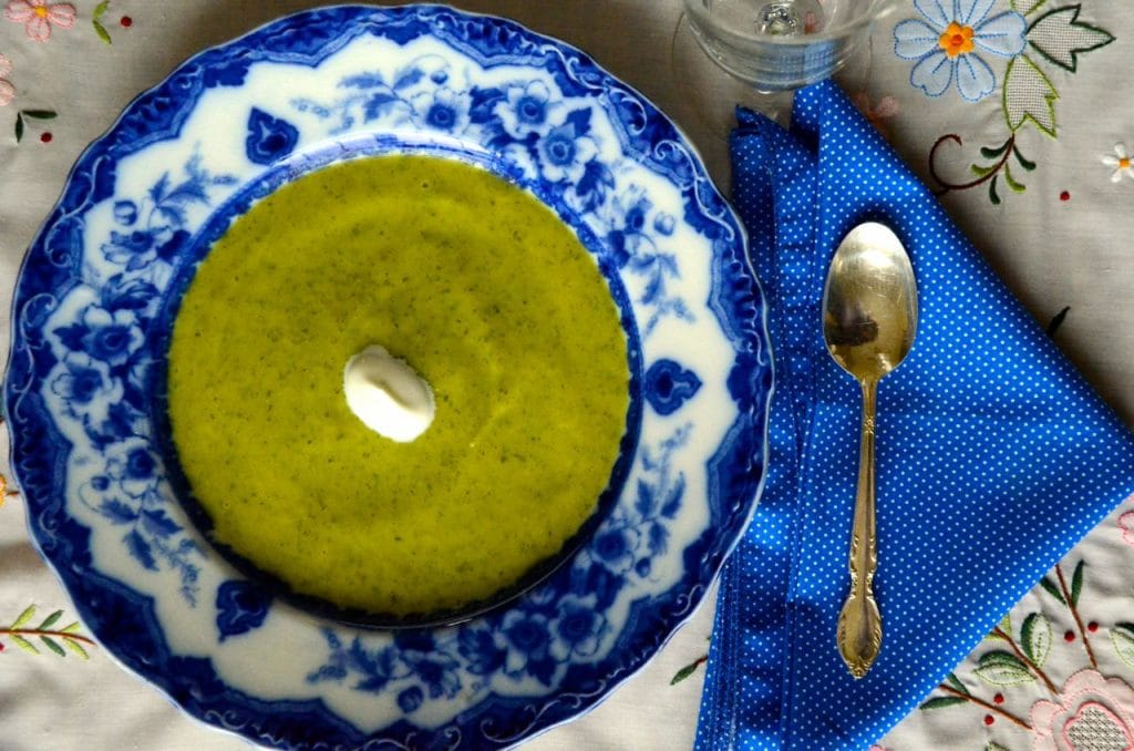 Basil Zucchini Soup, Maureen Abood