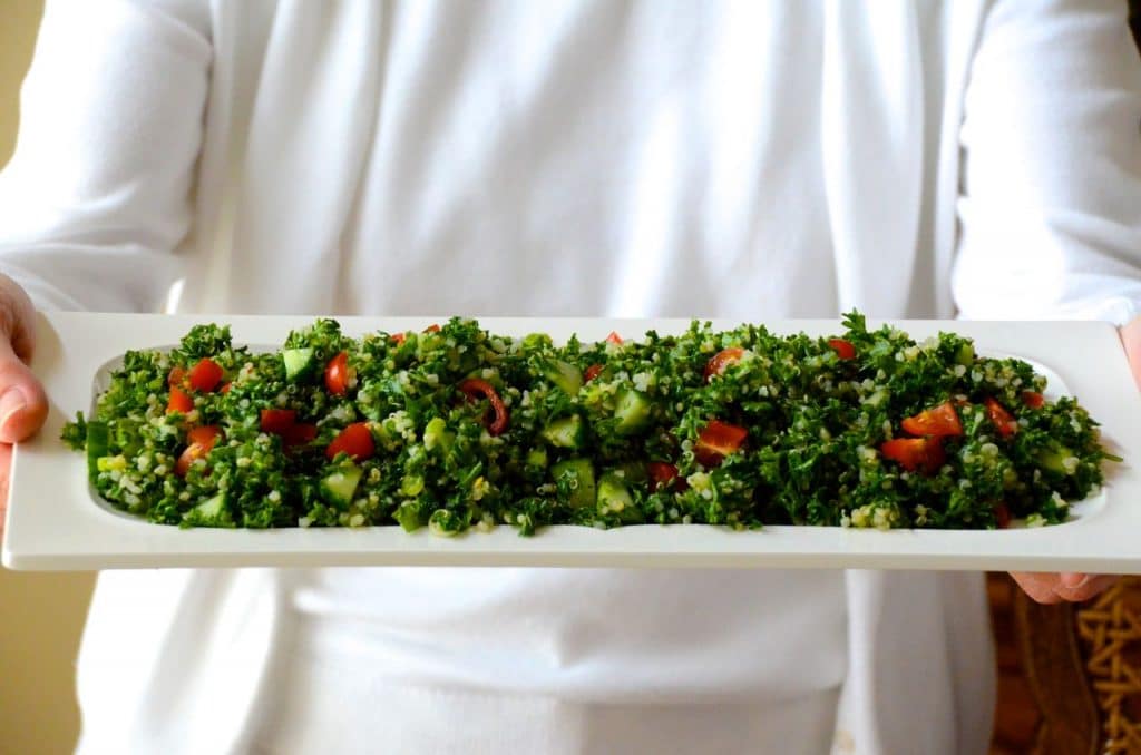 Avocado Tabbouleh, the original chopped salad - Maureen Abood