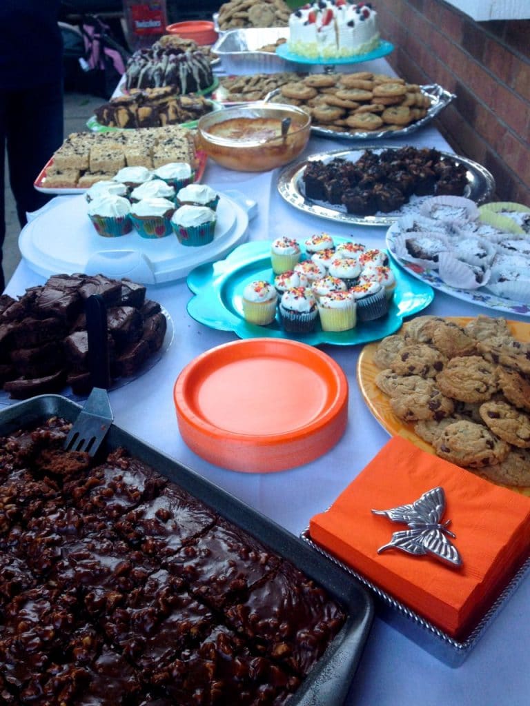 Dessert table, Maureen Abood