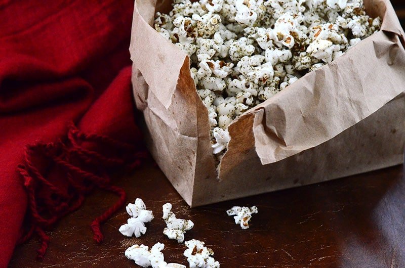 Zaatar popcorn with blanket, Maureen Abood copy