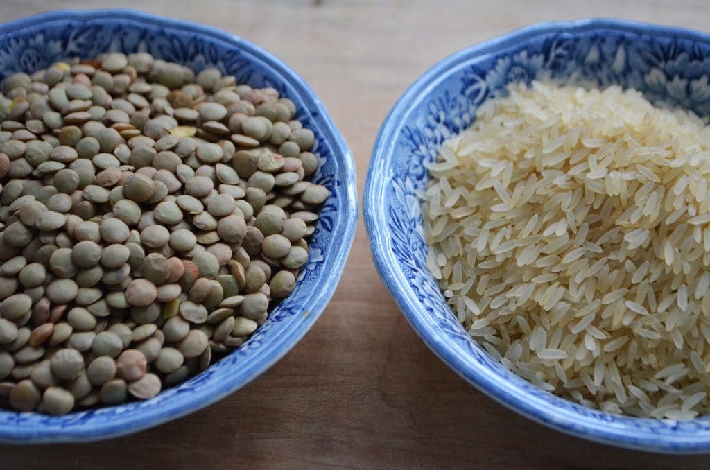 Lentils and rice dry POST