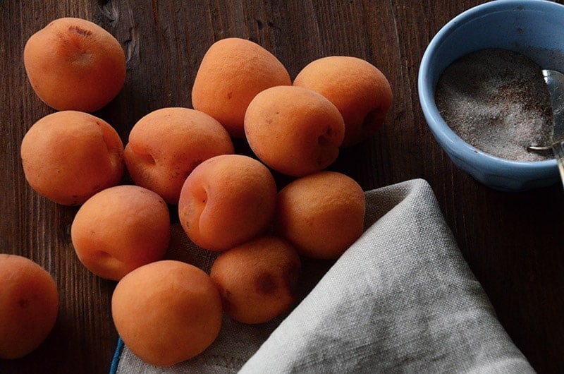 Apricots on the table, Maureen Abood