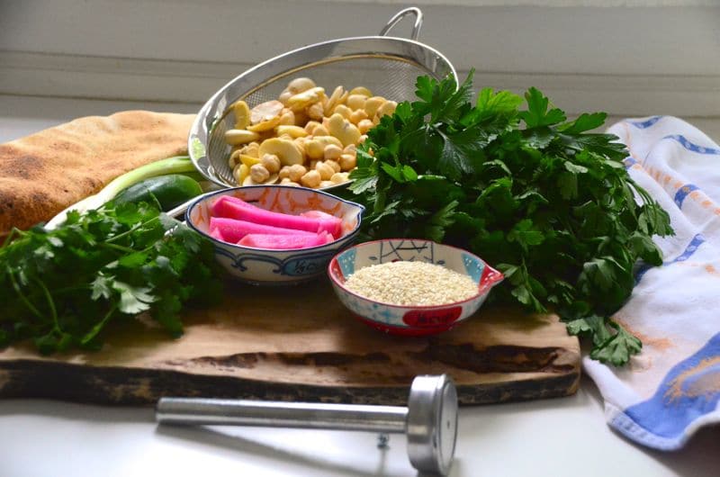 Avocado Tabbouleh, the original chopped salad - Maureen Abood