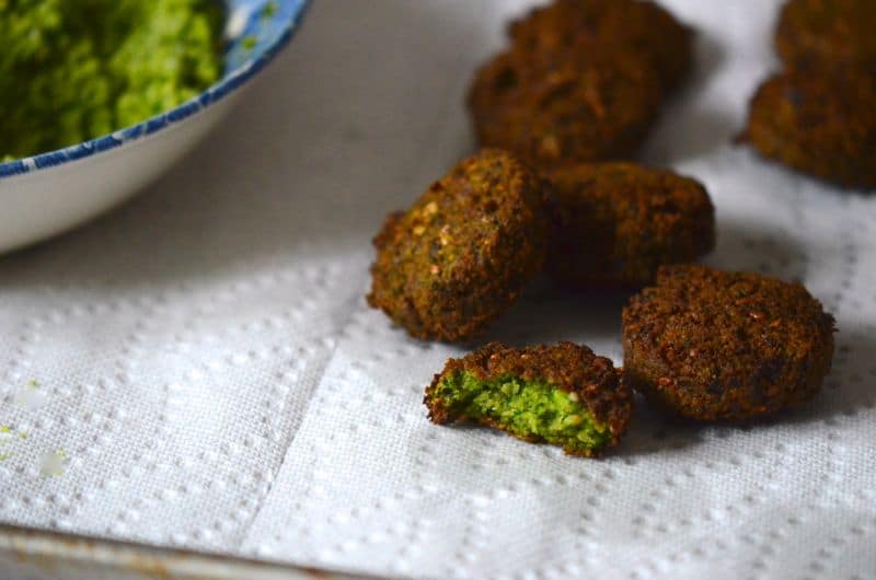 Fresh Herb Falafel, Maureen Abood