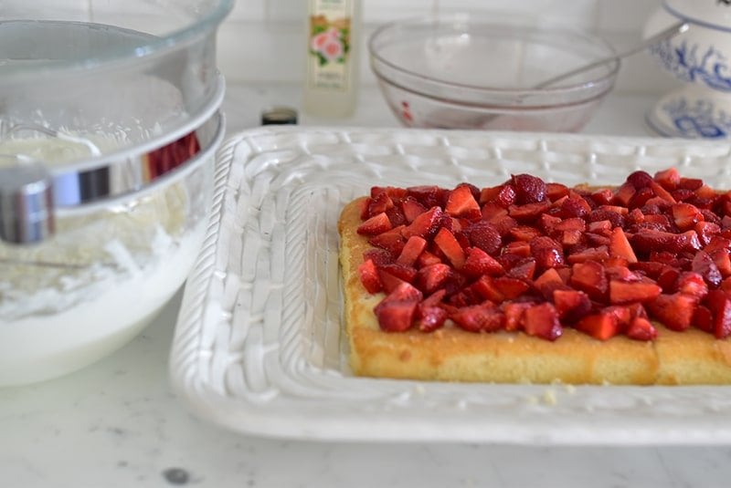 Cake with berries, Maureen Abood.com