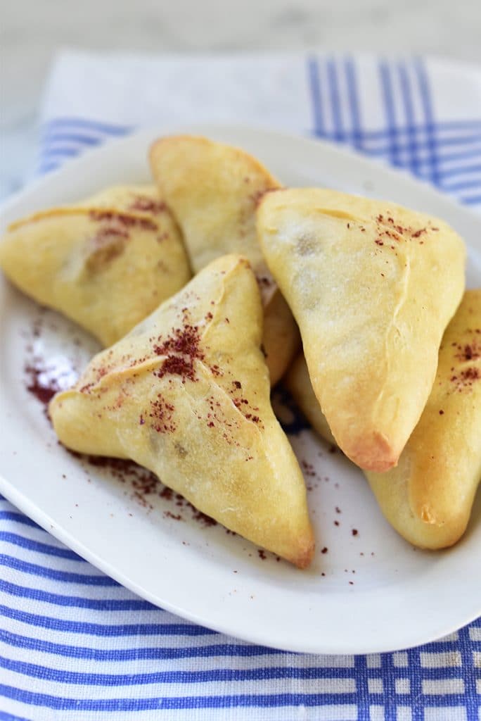 Fatayar with Zucchini and Sumac, Maureen Abood