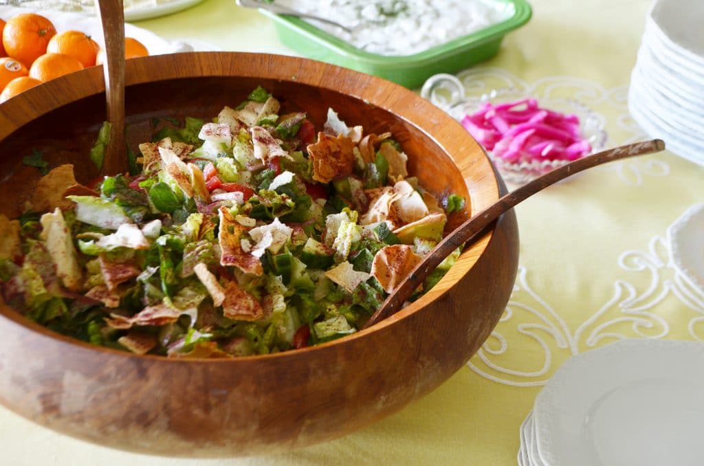 Fattoush Salad, MaureenAbood.com