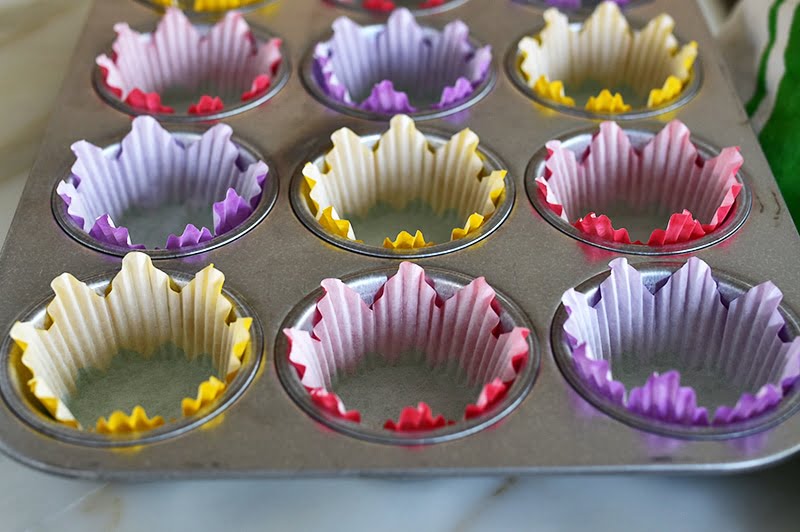 Tulip cupcake liners, Maureen Abood