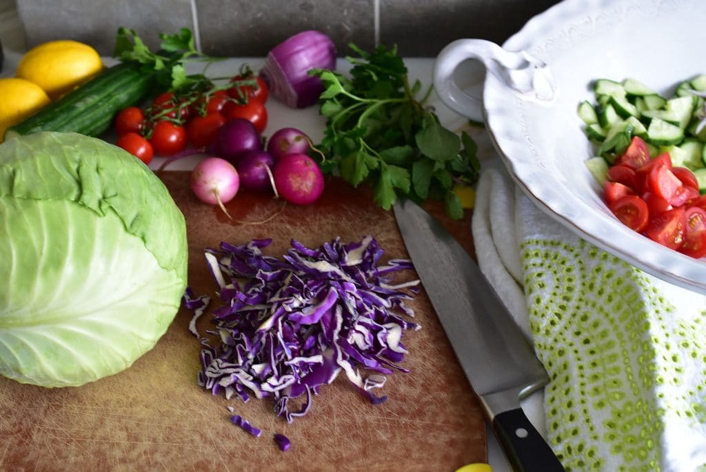 Cabbage slaw, MaureenAbood.com