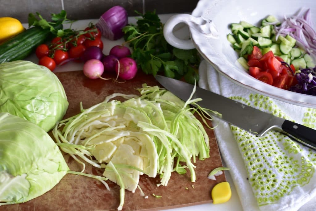 Cabbage sliced, MaureenAbood