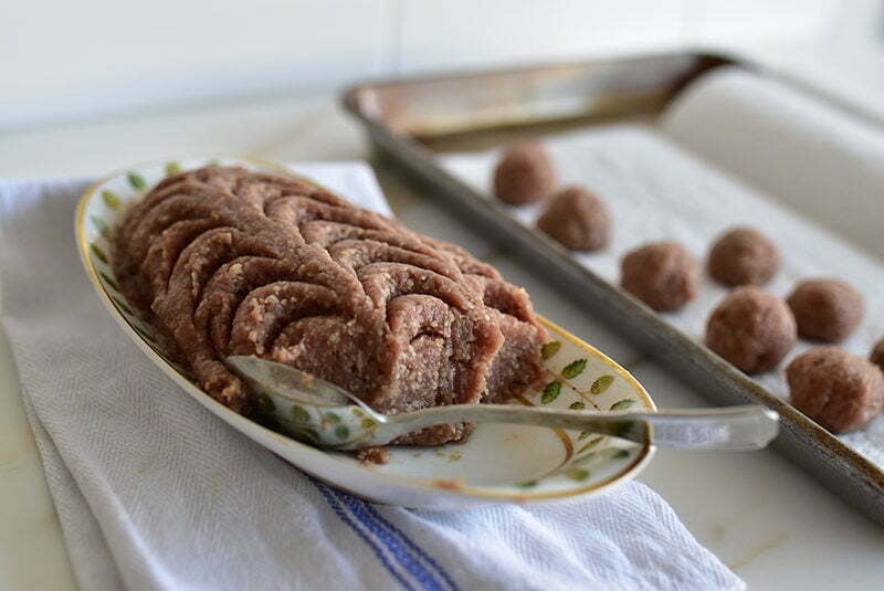 Kibbeh for kibbeh bites, Maureen Abood