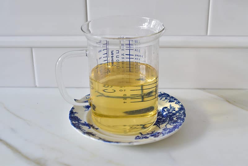 Simple Syrup in a measuring cup, Maureen Abood