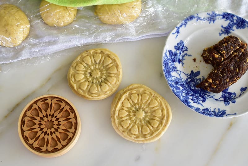 Molded Shortbread Ka'ik Cookies - Maureen Abood