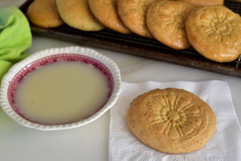 Lebanese ka'ik with rose water glaze, Maureen Abood