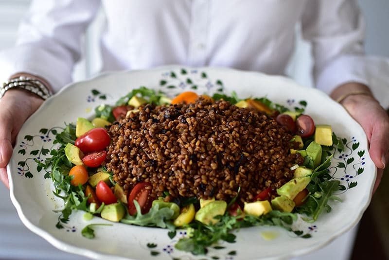 Avocado Tabbouleh, the original chopped salad - Maureen Abood