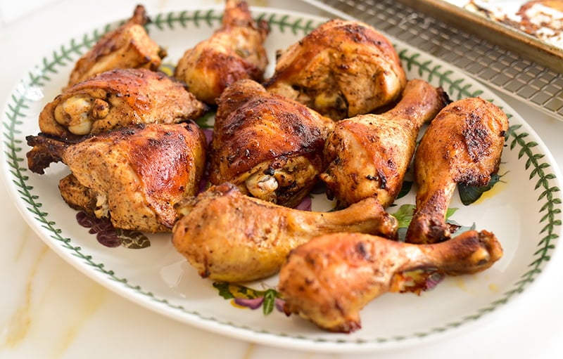 Easy Garlic Chicken Roasted in a Bag in the Oven - Searching for Spice