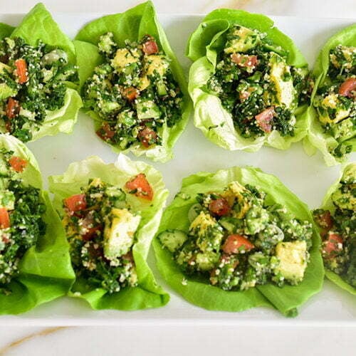 Avocado Tabbouleh, the original chopped salad - Maureen Abood