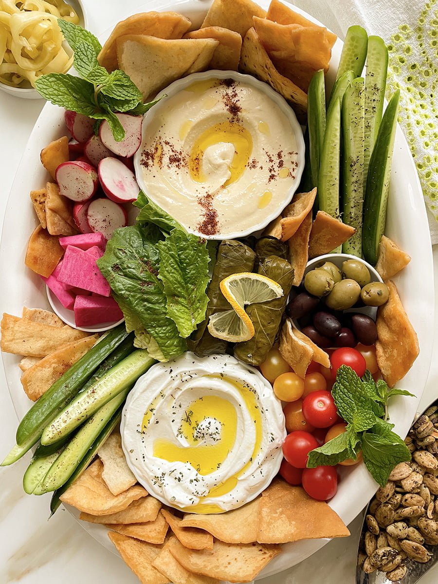 Lebanese Mezze Platter