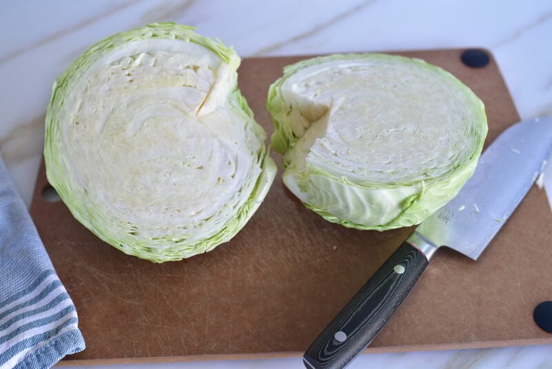 How To Cut Cabbage Recipe - Love and Lemons