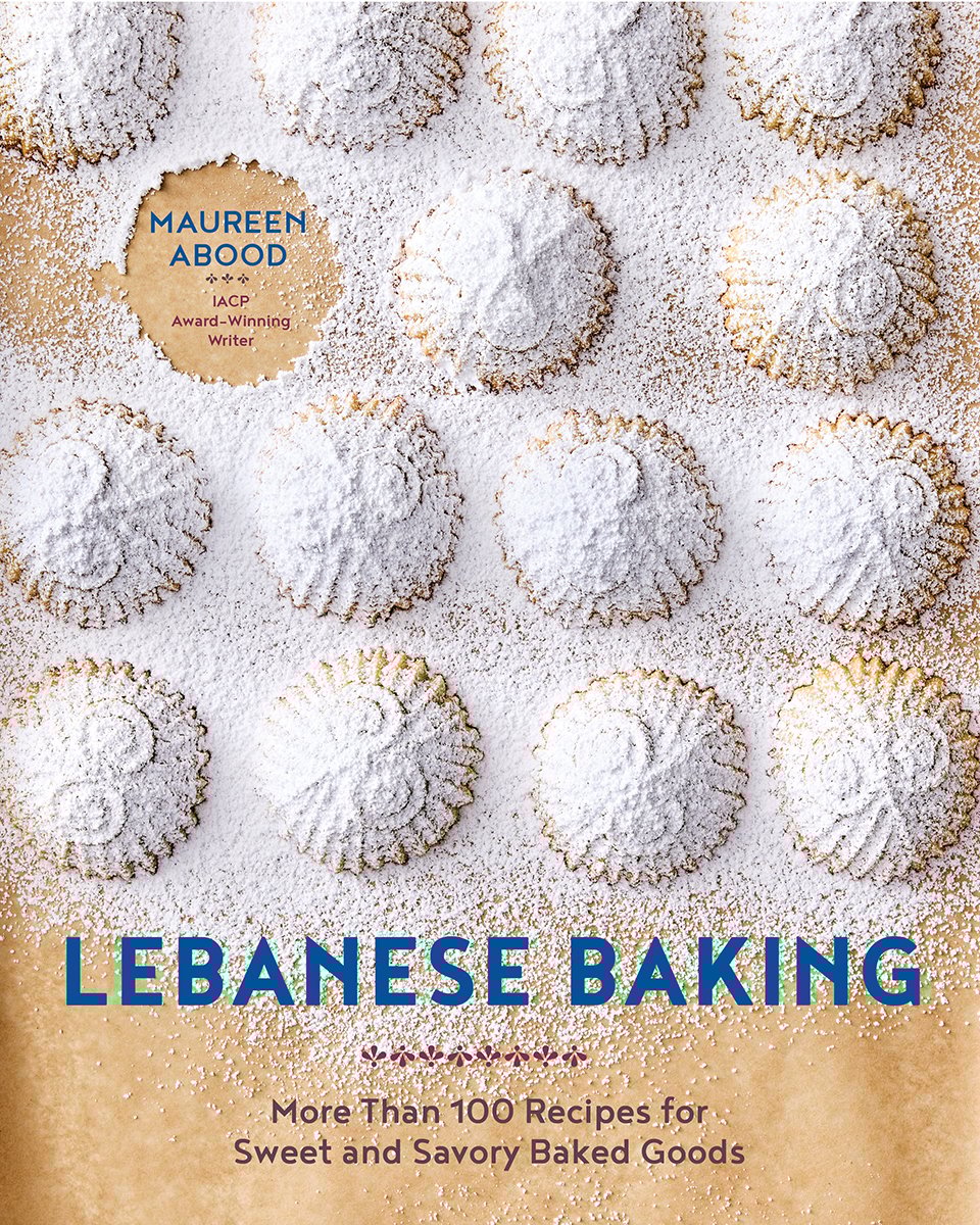 The cover of the Lebanese Baking cookbook